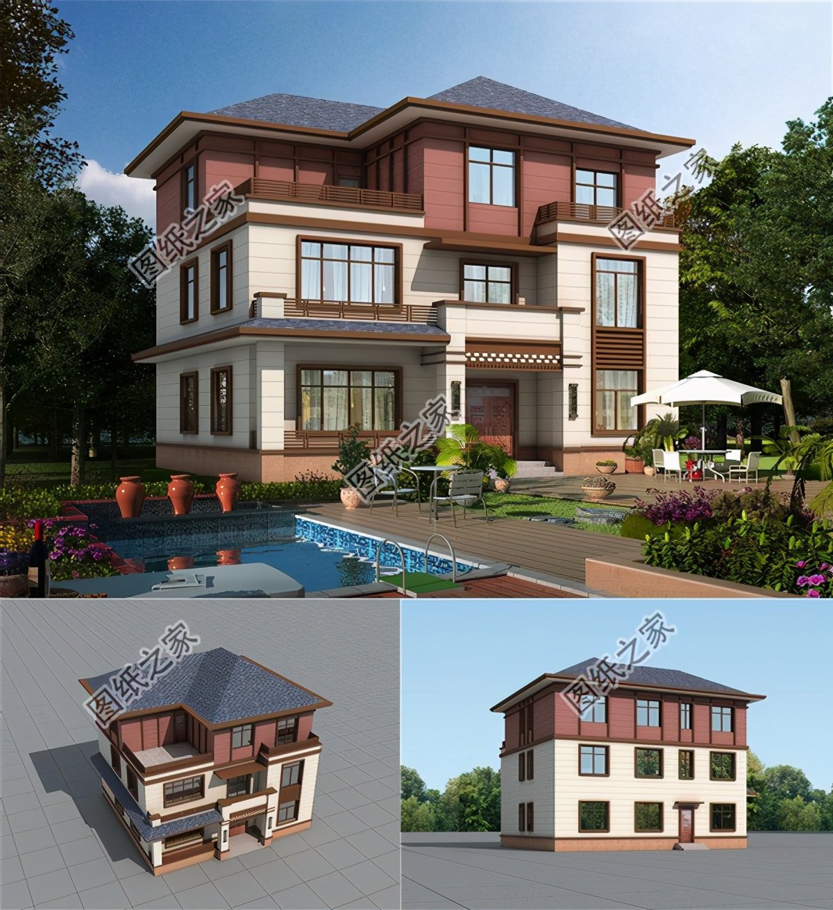 農(nóng)村自建160平米的三層房屋，看的我都挑花了眼，顏值高品質(zhì)贊