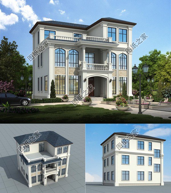 2024年設(shè)計(jì)師款的中式三層樓，古典淡雅，發(fā)現(xiàn)細(xì)節(jié)之美