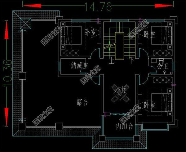 農村4間二層房，建房選這三款方方正正，這才是穩(wěn)妥的別墅戶型
