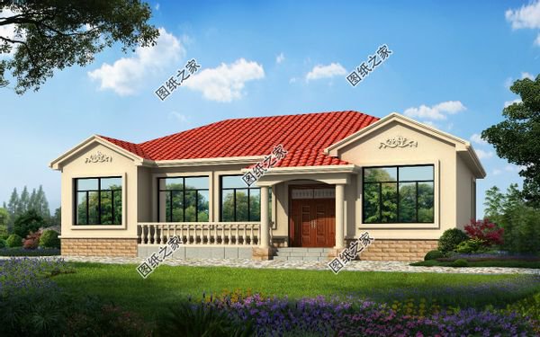 寬17米的自建房圖，面寬大的首選這三款別墅，你值得擁有