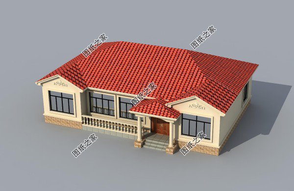 寬17米的自建房圖，面寬大的首選這三款別墅，你值得擁有