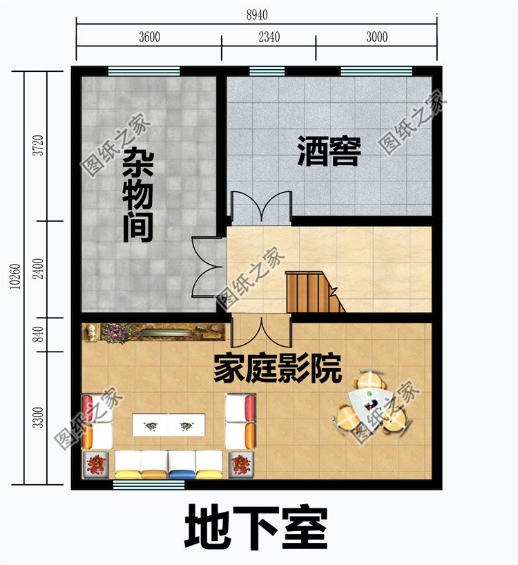 農(nóng)村經(jīng)典二層樓房設(shè)計(jì)圖