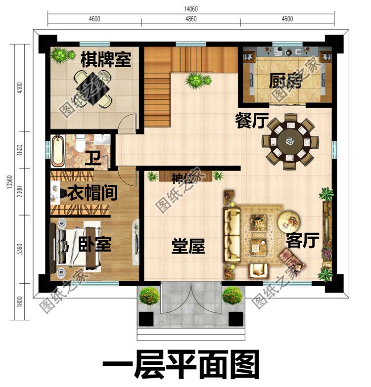 現(xiàn)代風(fēng)格建房圖紙二層別墅設(shè)計方案