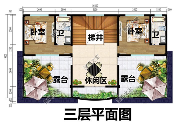 最受歡迎的三層農(nóng)村小別墅設(shè)計(jì)圖