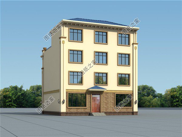 帶堂屋或者神位的農(nóng)村自建四層別墅，老家建房一定要有的設(shè)計(jì)