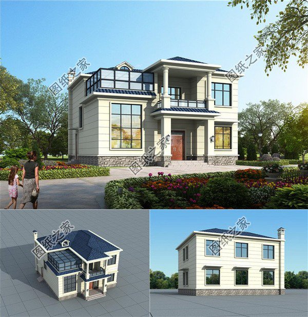 13款農(nóng)村二層房圖，趁著村里還沒人建，趕緊收了