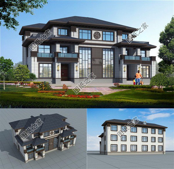 農(nóng)村自建六開間的雙拼別墅，兄弟建房不能錯(cuò)過，來看看