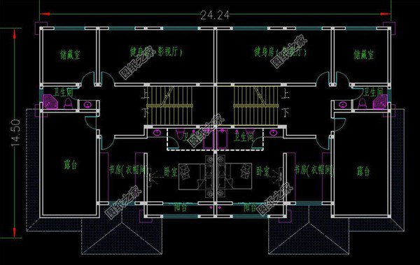 農(nóng)村自建六開間的雙拼別墅，兄弟建房不能錯(cuò)過，來看看