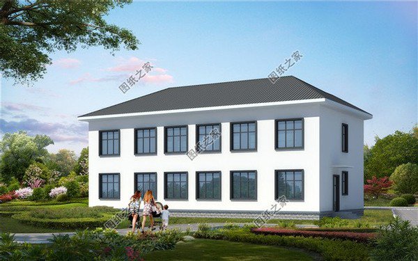 農(nóng)村自建六開間的雙拼別墅，兄弟建房不能錯(cuò)過，來看看