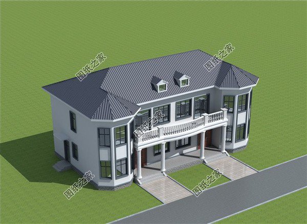 農(nóng)村自建六開間的雙拼別墅，兄弟建房不能錯(cuò)過，來看看