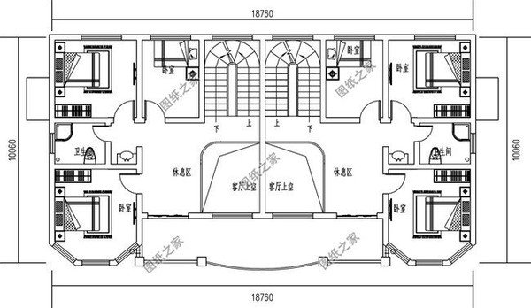 農(nóng)村自建六開間的雙拼別墅，兄弟建房不能錯(cuò)過，來看看