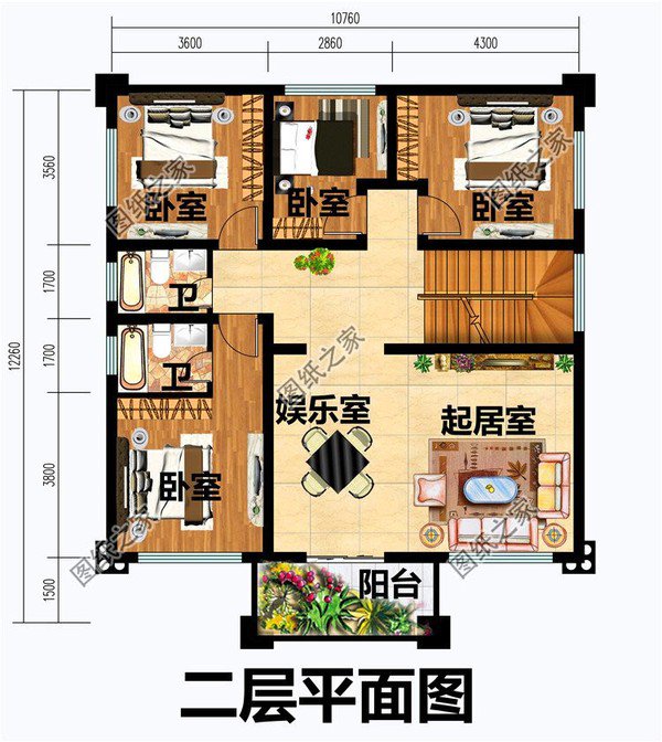 農(nóng)村二層半自建房設(shè)計圖，建房首選，看看哪款最適合你？