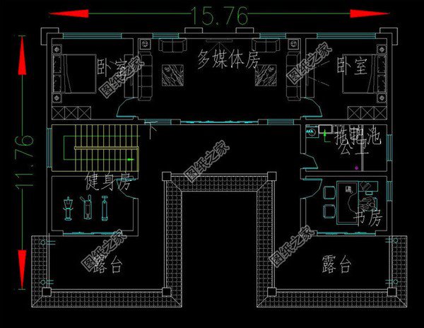 農(nóng)村新中式別墅設計圖，房屋這樣建，絕對沒有人敢再說你土