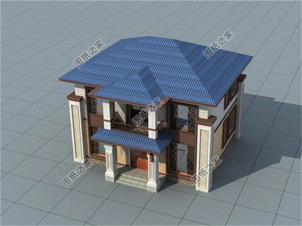 農(nóng)村新中式別墅設計圖，房屋這樣建，絕對沒有人敢再說你土