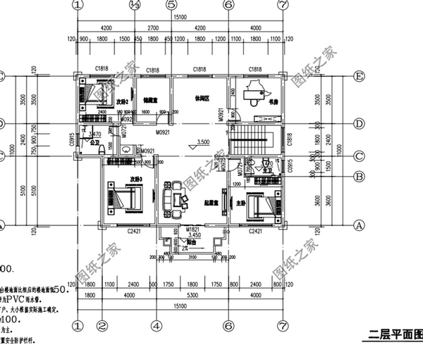 現(xiàn)代二層別墅設(shè)計(jì)圖，造價(jià)低外觀美，收藏后趕快回家建吧