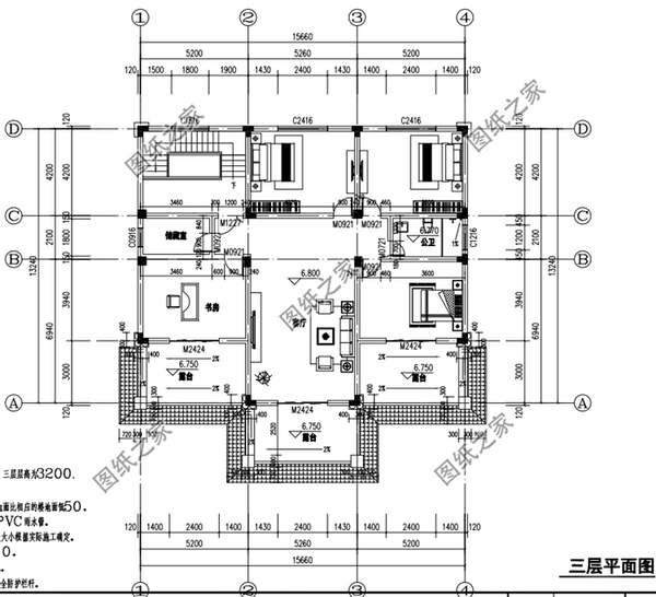 帶地下室三層別墅設(shè)計(jì)圖，滿分布局不怕你驕傲，都說(shuō)最后一套最美
