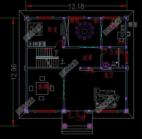 帶地下室三層別墅設(shè)計(jì)圖，滿分布局不怕你驕傲，都說(shuō)最后一套最美