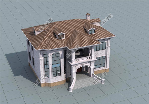 160平米左右二層樓房設(shè)計(jì)圖，戶型大氣布局合理，人口再多也住得下