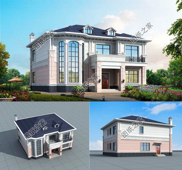 200平米大戶型二層別墅設(shè)計圖，與眾不同的設(shè)計款式，美觀又實用