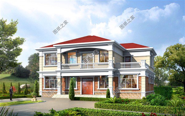 200平米大戶型二層別墅設(shè)計圖，與眾不同的設(shè)計款式，美觀又實用