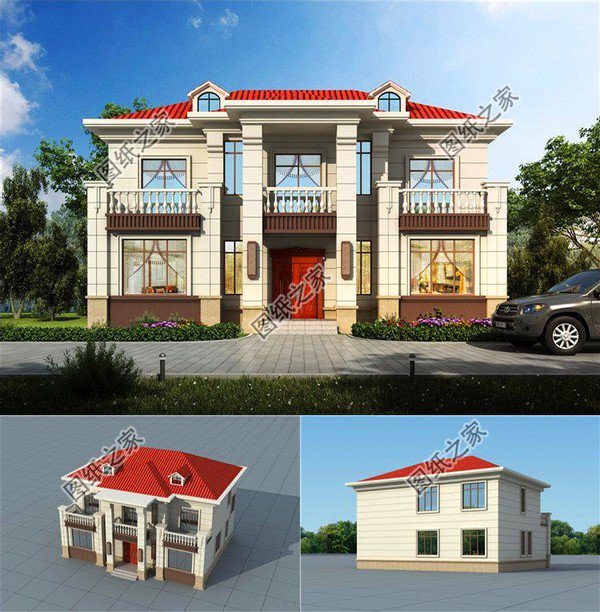 農(nóng)村二層自建房設(shè)計(jì)圖，精致漂亮，真正適合農(nóng)村建的好房子