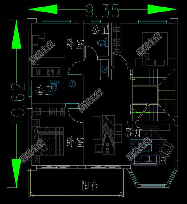 農(nóng)村四層別墅設(shè)計(jì)圖，大氣實(shí)用，建房的朋友趕快收藏