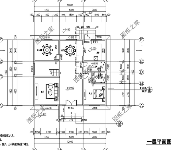 最新二層樓設(shè)計(jì)圖，外觀簡單但漂亮，不到30萬拿下