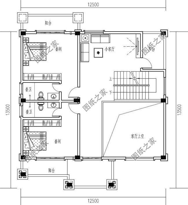 四層自建房平面設(shè)計圖，花一年完工很值啊！