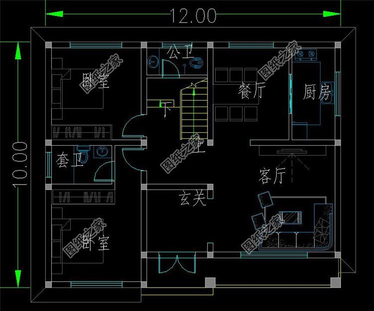 新式農(nóng)村一層瓦房圖片，選一個(gè)回家建，享受愜意田園生活