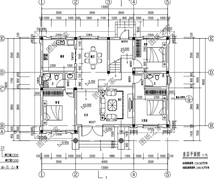 好看又簡單的二層樓房設計圖，還在等什么，聰明人早就收藏好圖紙了