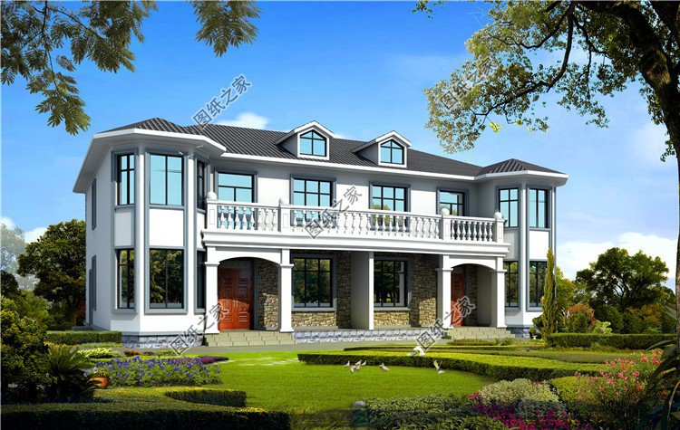 兄弟二層雙拼戶型圖，兄弟建房齊上陣，羨慕倒一大片親戚朋友