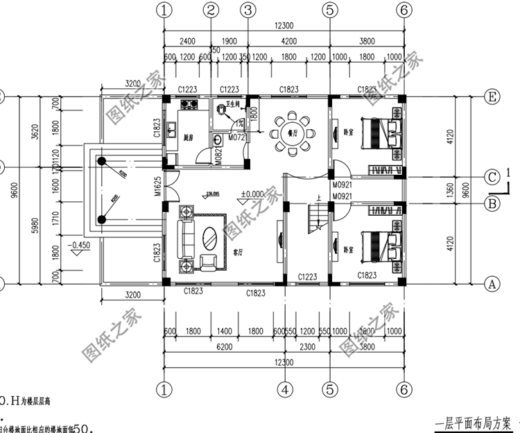 農(nóng)村二層平頂別墅設(shè)計圖，一點不比坡屋頂差，趕快收藏回家建