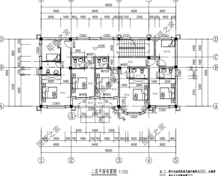 農(nóng)村二層平頂別墅設(shè)計圖，一點不比坡屋頂差，趕快收藏回家建