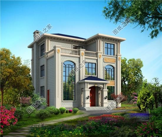 2024年最新三層別墅設計圖，打算建房的朋友別錯過，建一棟面子給你賺足了