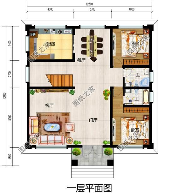 農(nóng)村二層別墅設(shè)計(jì)圖，尤其第三套，便宜又好看