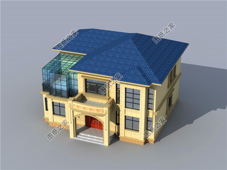 最新款二層樓房設(shè)計圖，外觀精致布局實用，第三套還帶地下室設(shè)計