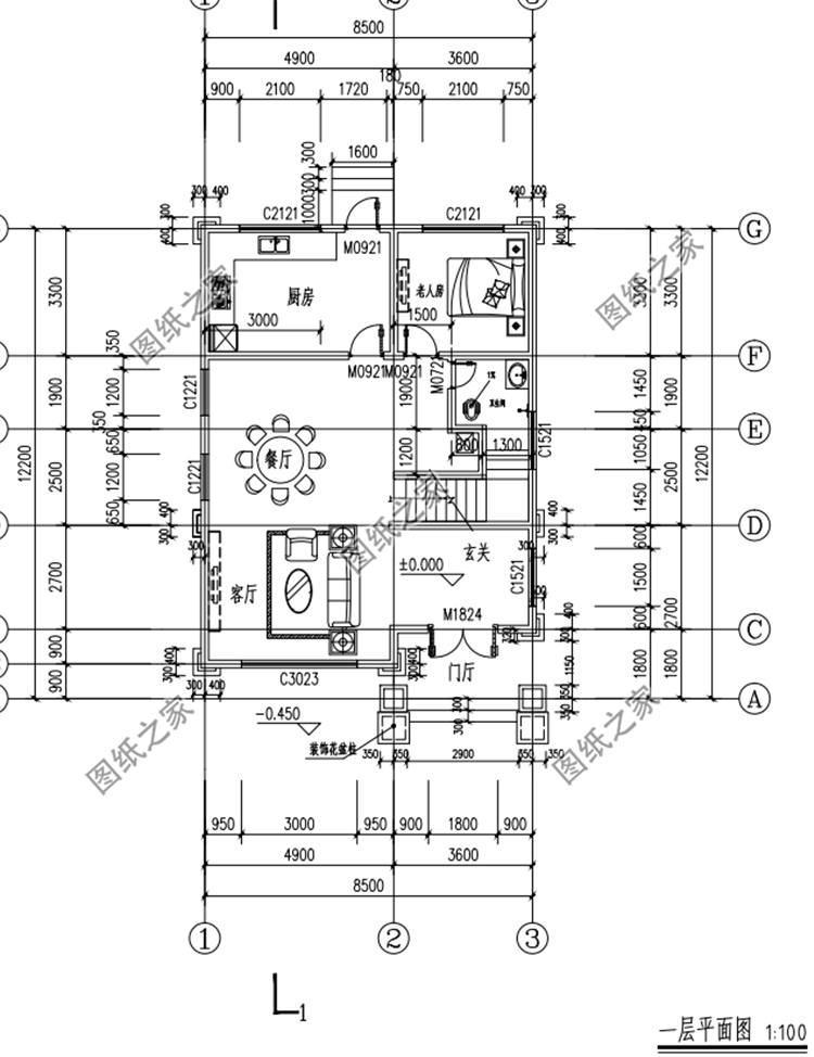 最新四層樓房設計圖，陽臺露臺全齊了，要建房趕快收藏圖紙