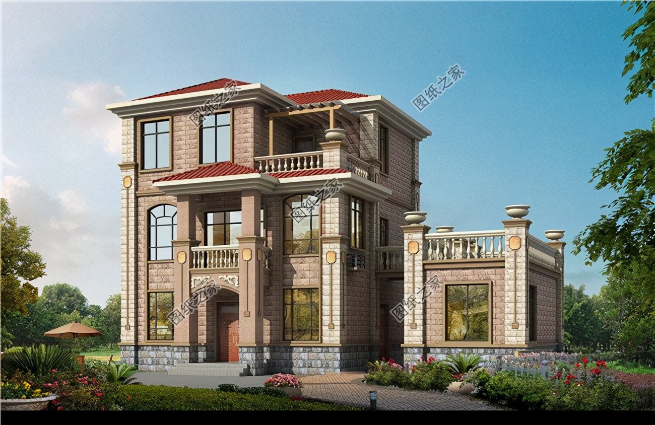 農(nóng)村自建房設(shè)計圖18乘12米，每年春節(jié)回家也其樂融融