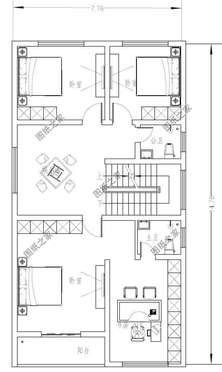 三層半四層別墅設(shè)計圖，這三款最大程度滿足建房人的需求