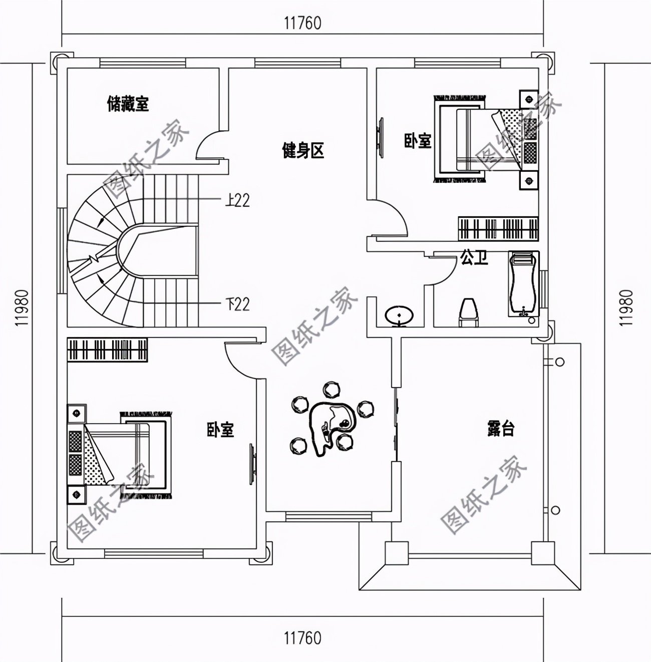 三層半四層別墅設(shè)計圖，這三款最大程度滿足建房人的需求