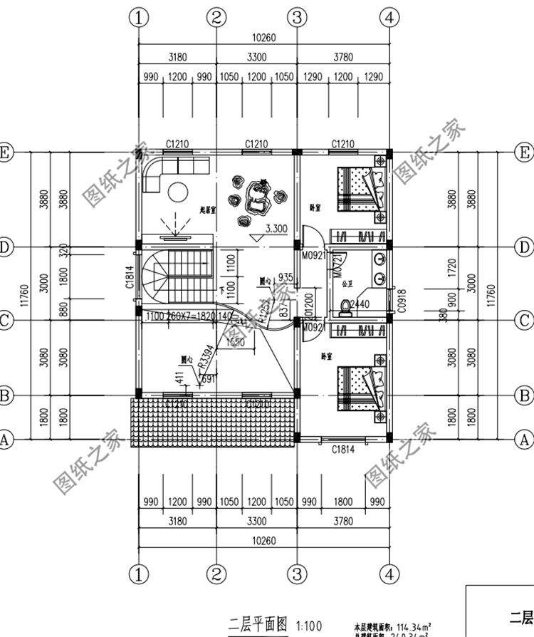 開間10米二層樓設(shè)計圖，造價經(jīng)濟實惠，蓋了的人都說值