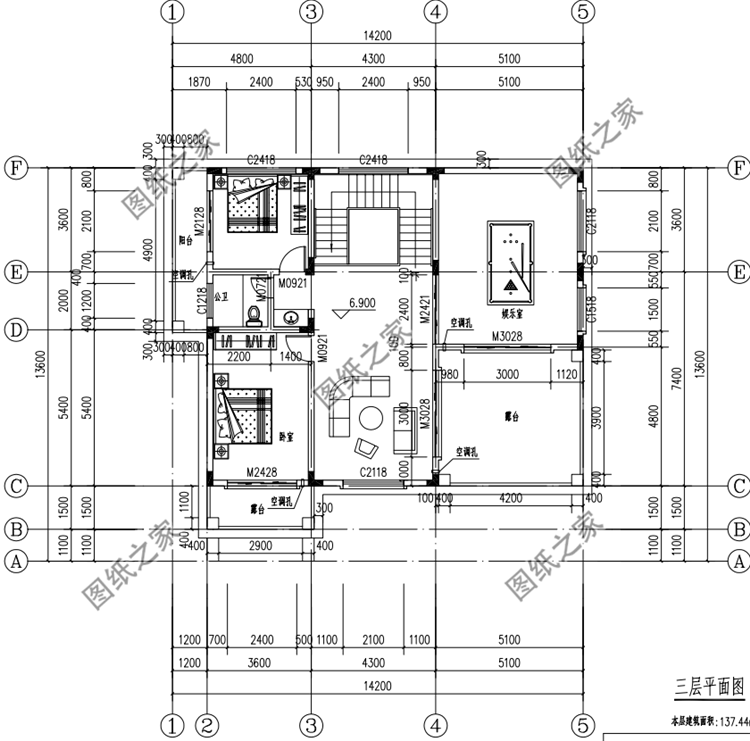 占地160平米三層別墅設(shè)計圖，這么合適的戶型不打算來一棟嗎