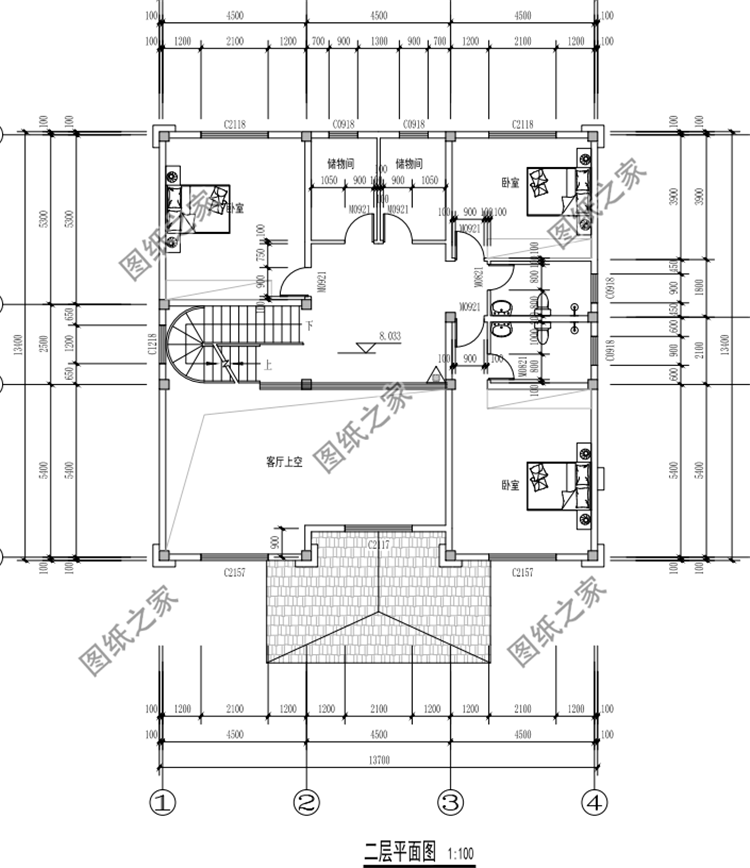 占地160平米三層別墅設(shè)計圖，這么合適的戶型不打算來一棟嗎
