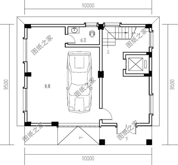豪華四層別墅設計圖，豪華大氣又實用，方案不錯，建房可收藏