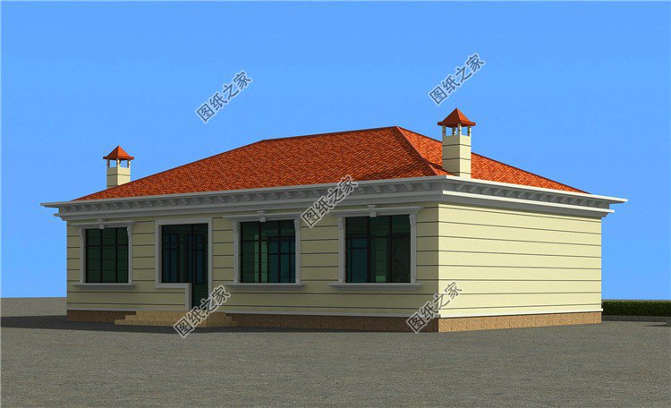 農(nóng)村五開間大戶型養(yǎng)老房設計圖，建了這樣的房子誰還在城里買房啊