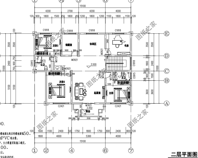農(nóng)村二層別墅設計圖，有了這三款戶型圖還擔心蓋不出好房子嗎