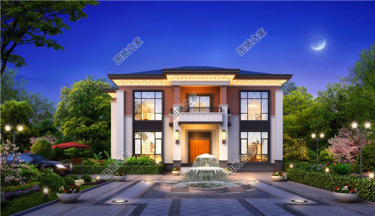 農(nóng)村二層別墅設計圖，有了這三款戶型圖還擔心蓋不出好房子嗎