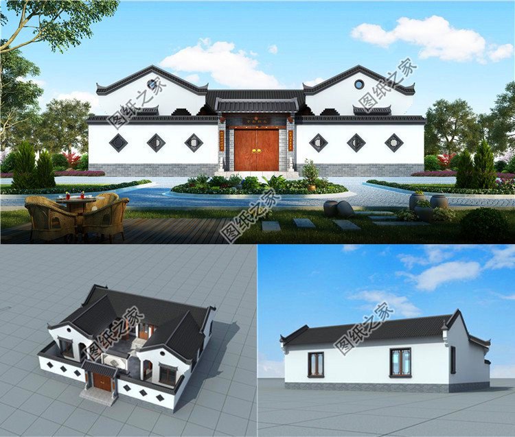 農(nóng)村五室兩廳戶型圖，建成最多只要20萬，農(nóng)村建房必備