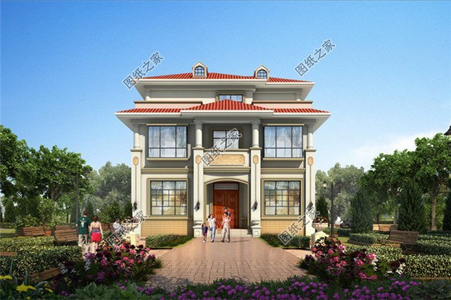 三層別墅帶陽臺露臺，戶型經(jīng)典50年不過時(shí)