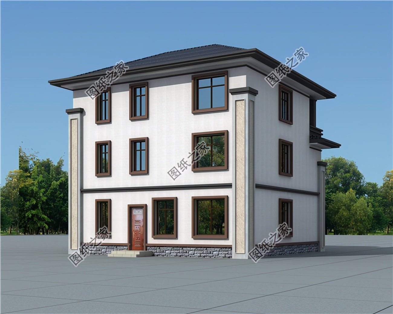 長11米寬11米左右的農(nóng)村自建房設(shè)計圖，非常適合農(nóng)村，看看哪一套更適合你？